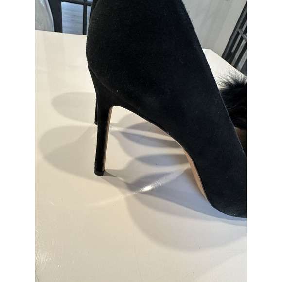 Pour La Victoire Women's Shoes Camilla Pumps Black Heels Suede Size 9.5 M - Picture 9 of 16